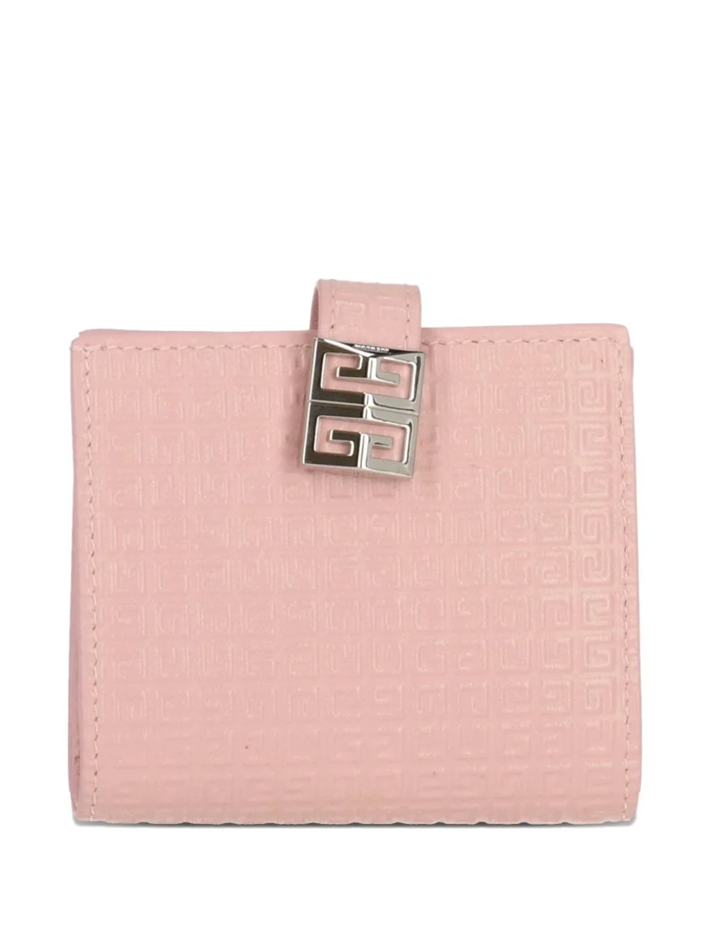 embossed-logo leather wallet - 1