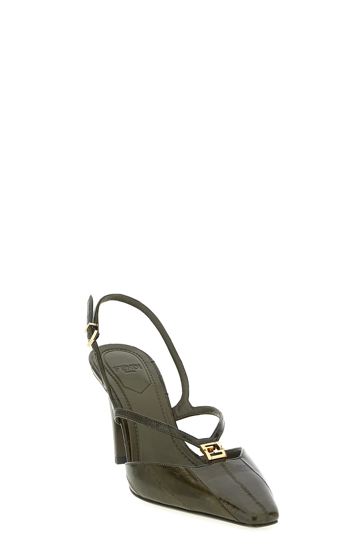 'Fendi FFold' slingback - 2