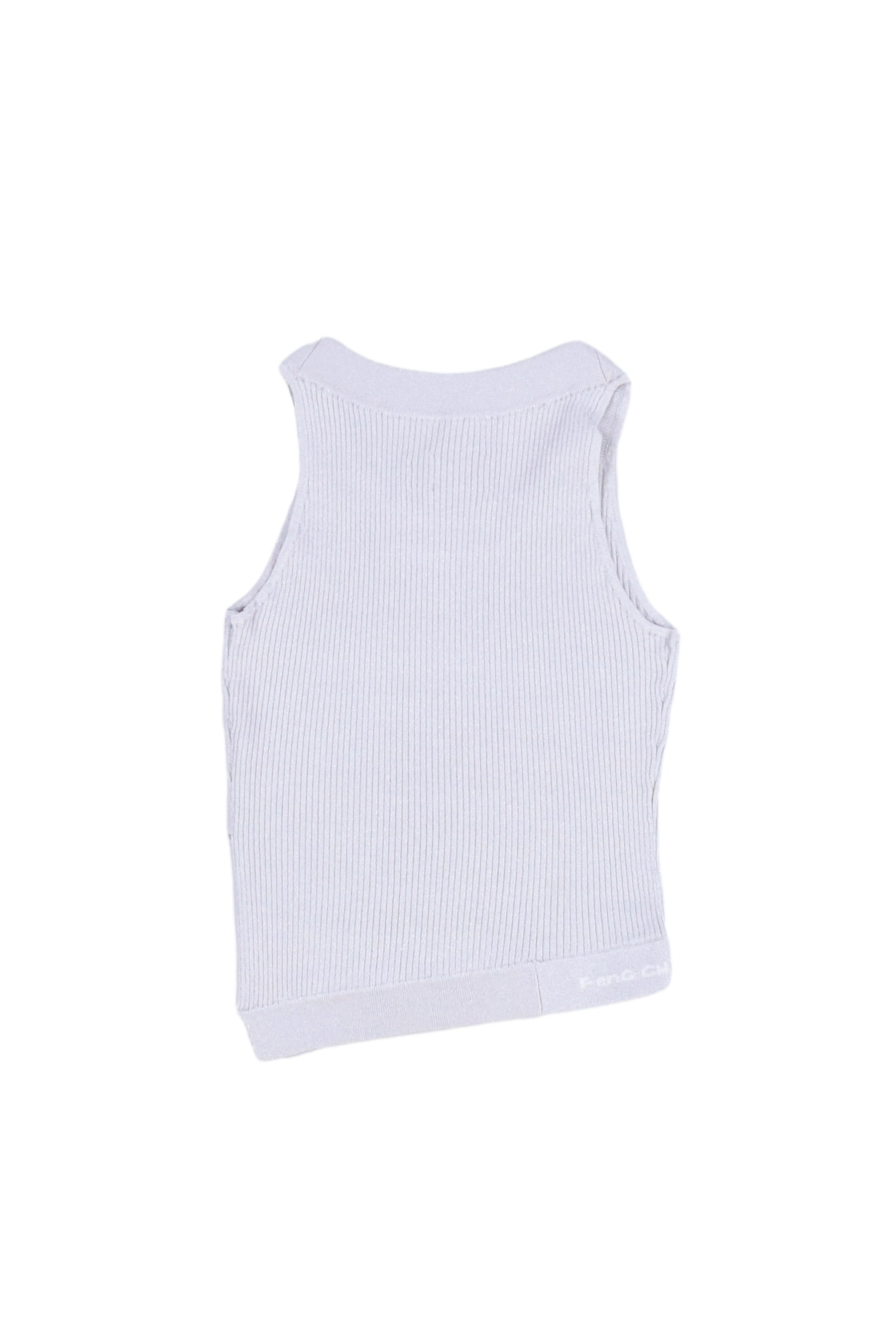 KNITTED TANK TOP / SIL - 2