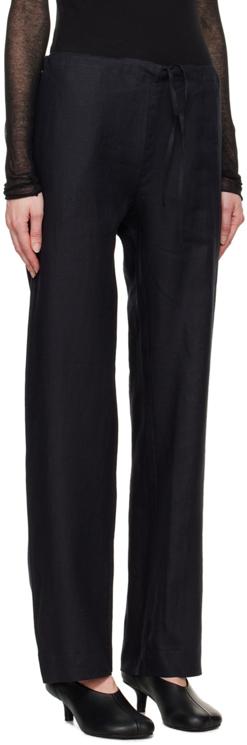 GABRIELA COLL GARMENTS Black No.198 Trousers outlook