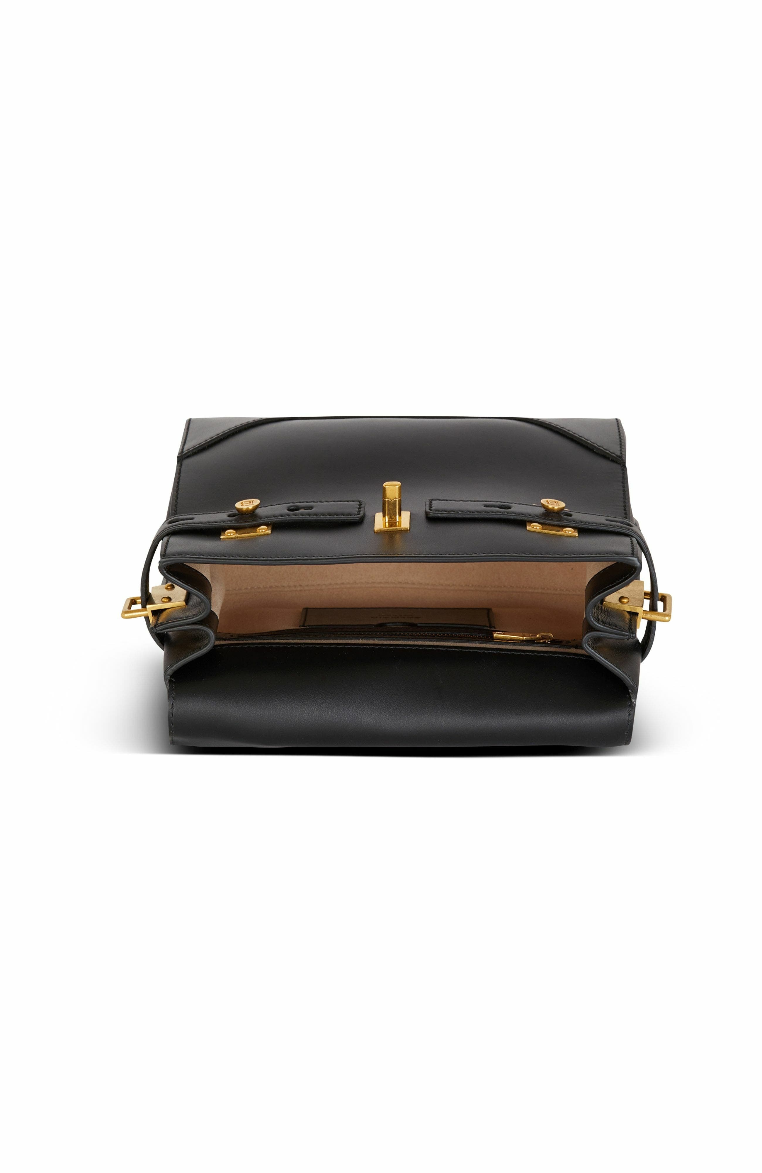 Balmain Smooth leather B-Buzz 23 bag in Black at Nordstrom - 3