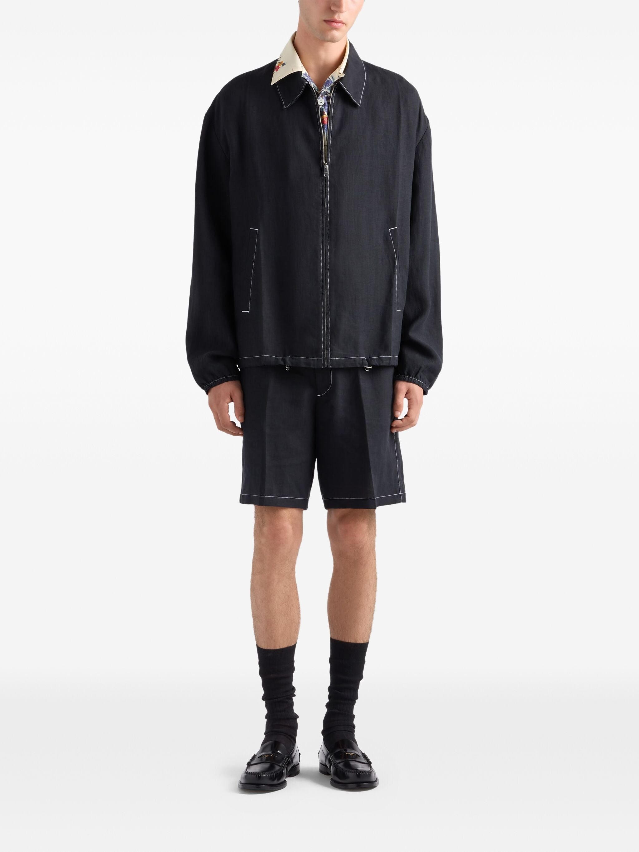 Logo-patch Bermuda Shorts - 3