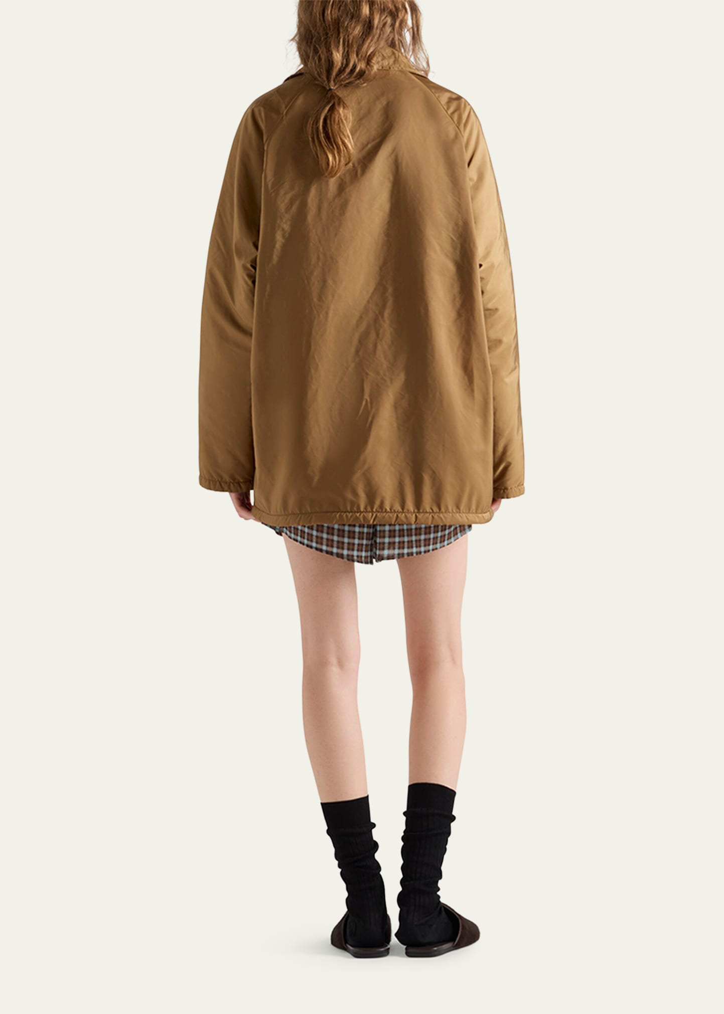 Fleece-Lined Re-Nylon Jacket - 3