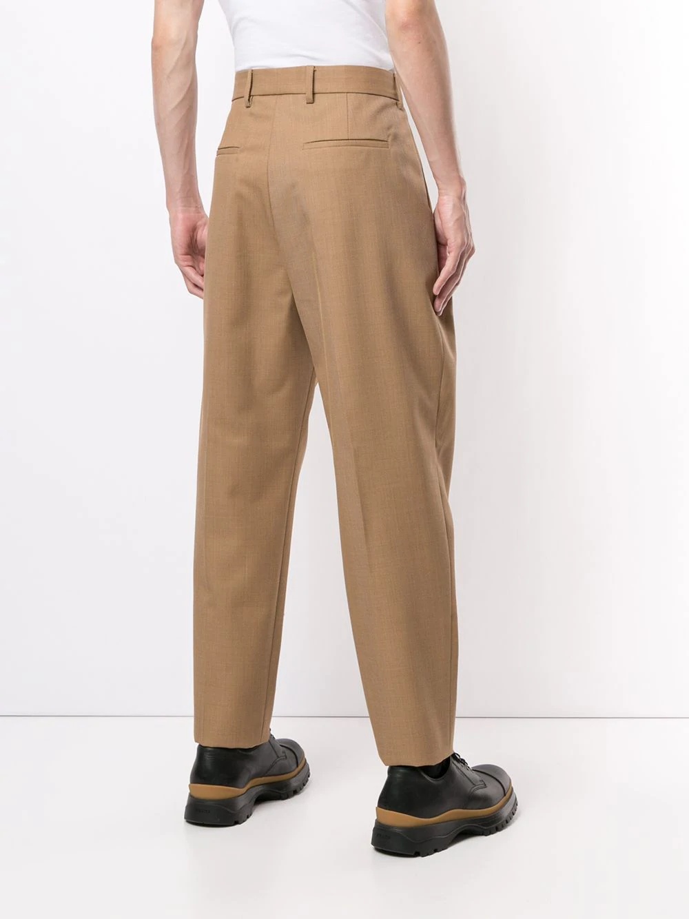 tailored wool trousers - 4