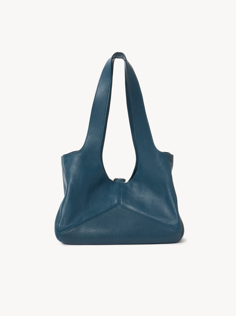 CHLOÉ BALLOON EAST-WEST TOTE BAG IN GRAINED LEATHER 4