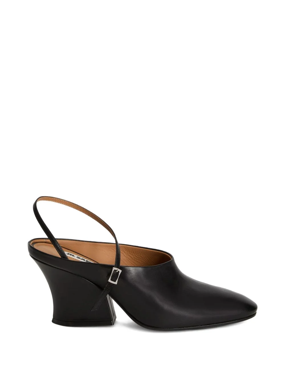 block-heel strap mules - 1