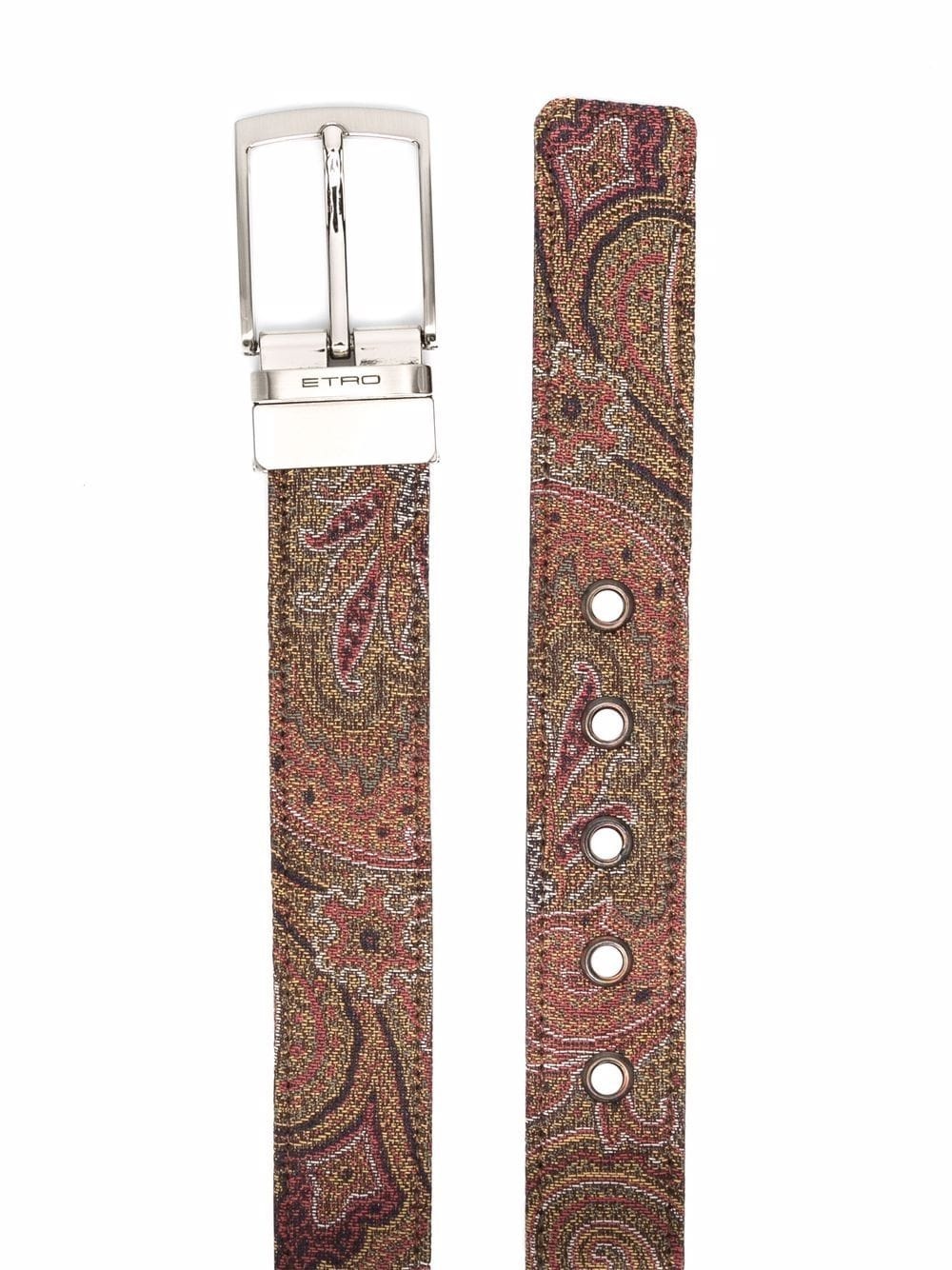 paisley print belt - 2