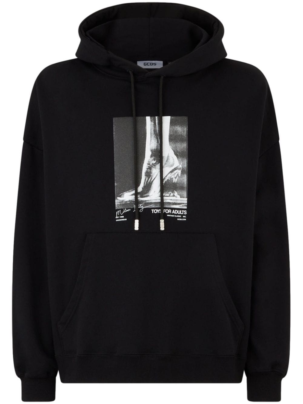 Morso graphic-print hoodie - 1