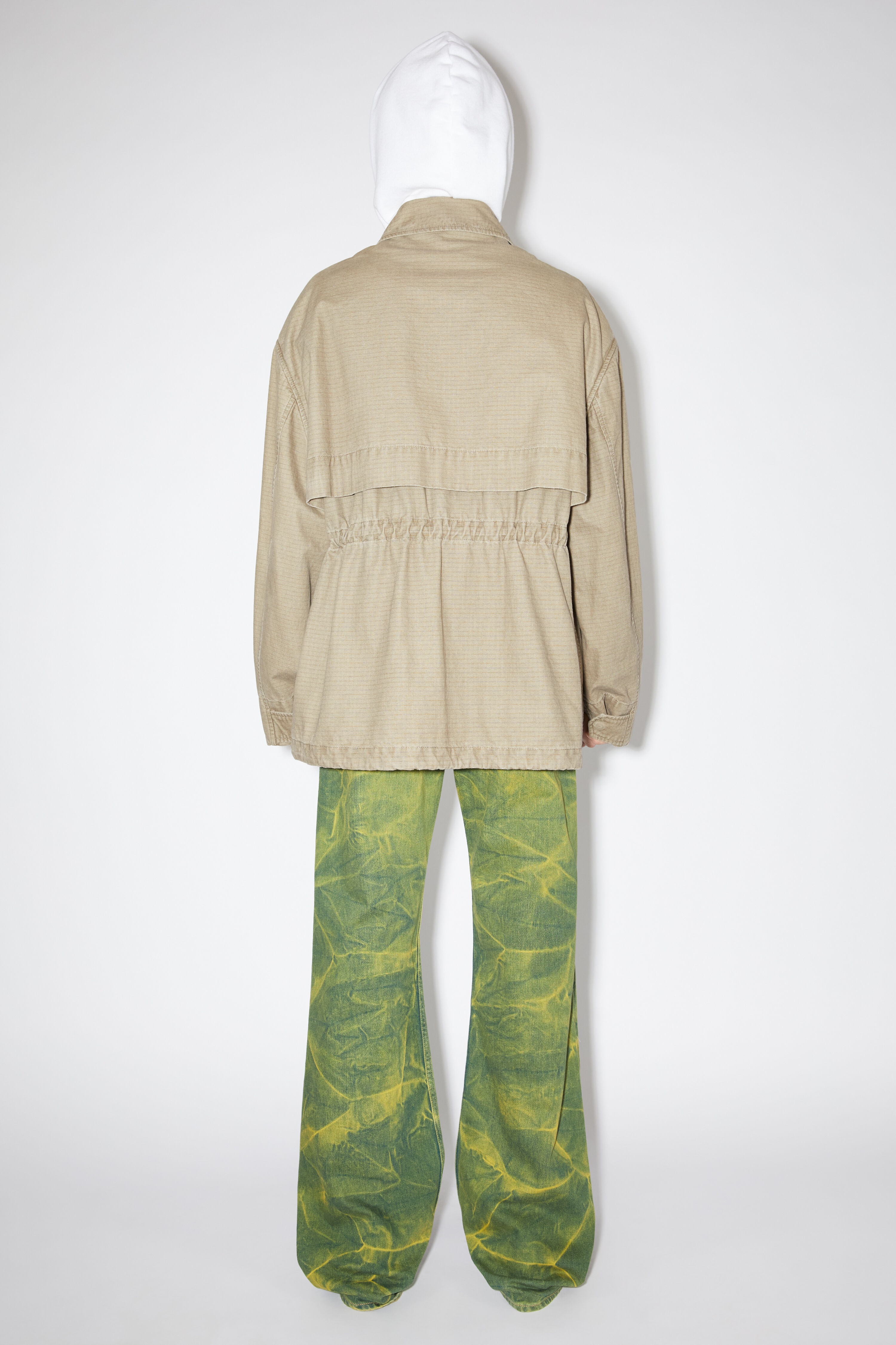 Ripstop jacket - Cold beige - 3