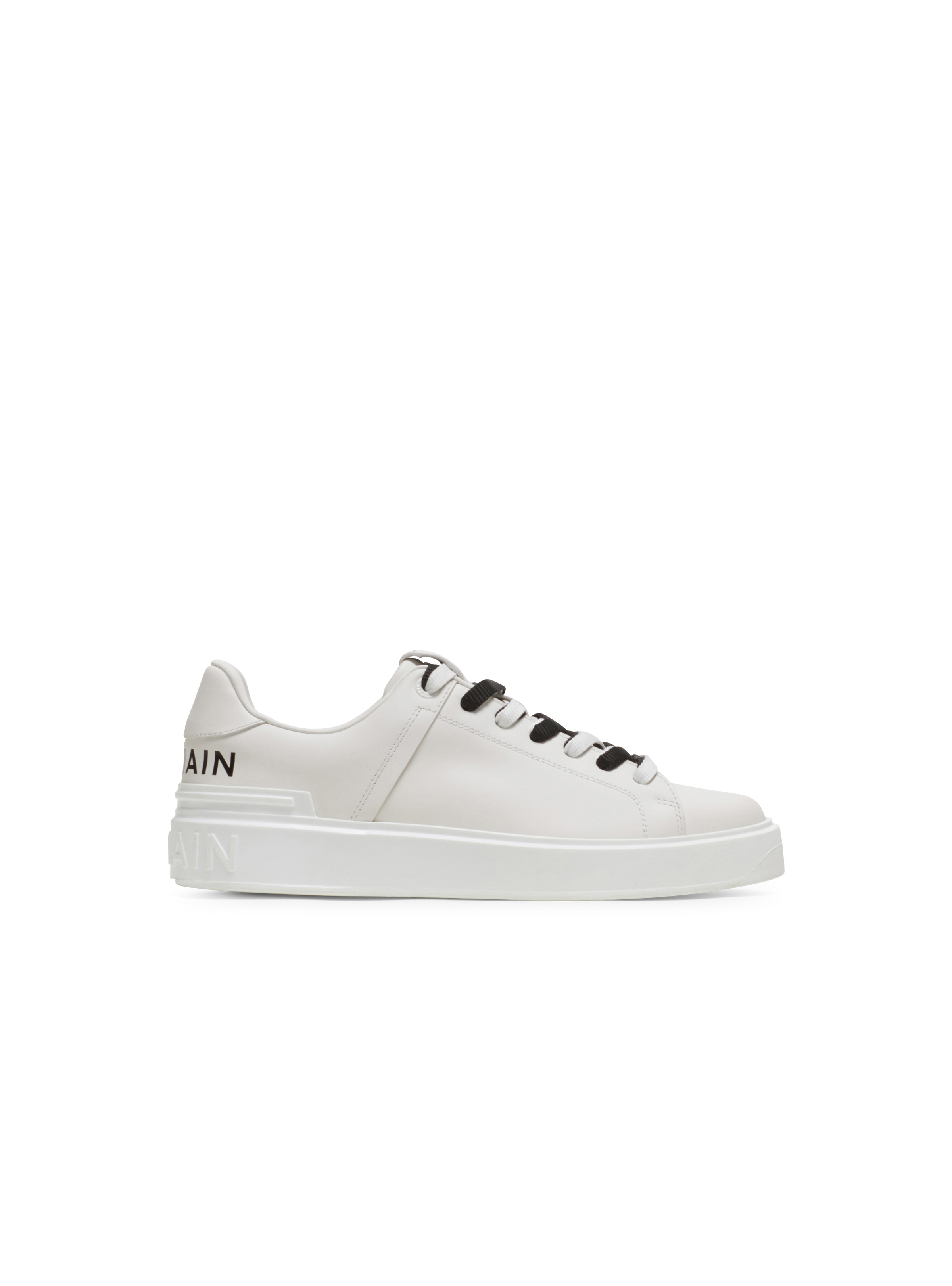 B-Court smooth leather trainers - 1