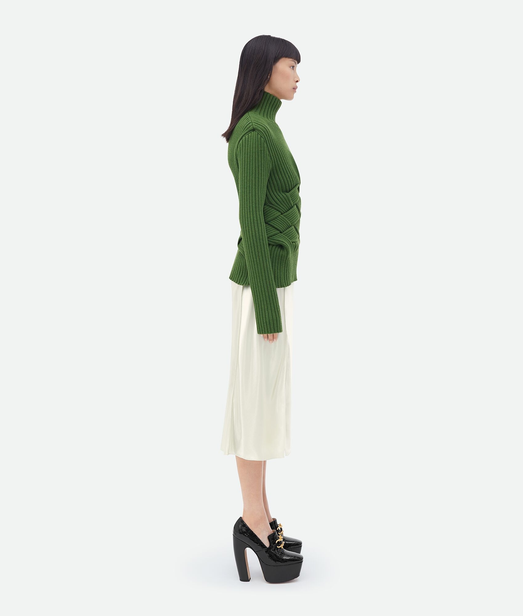 intreccio wool jumper - 2