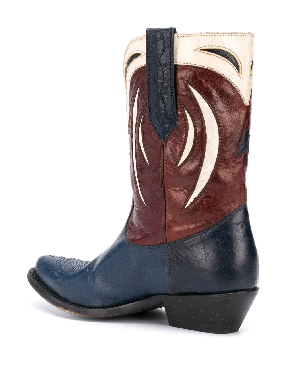 Western-style calf-length boots - 3