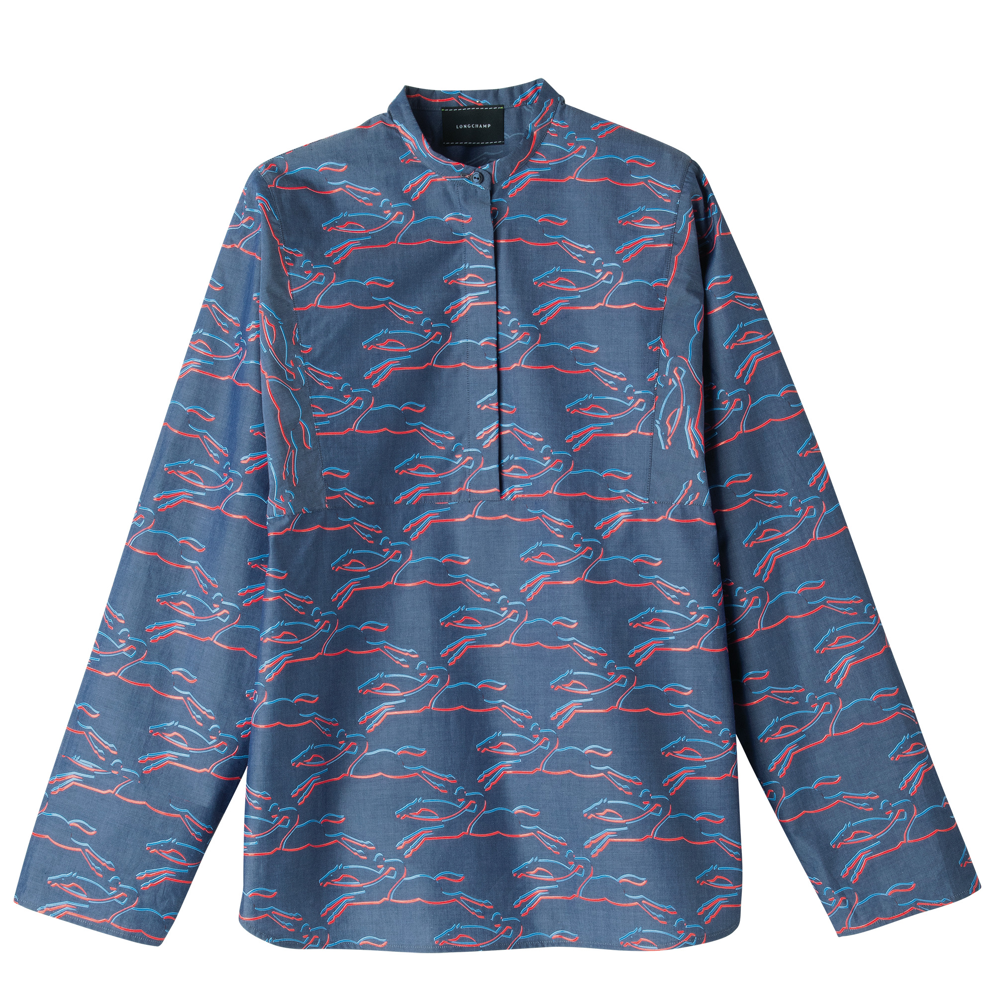 Fall-Winter 2023 Collection Shirt Navy - OTHER - 1