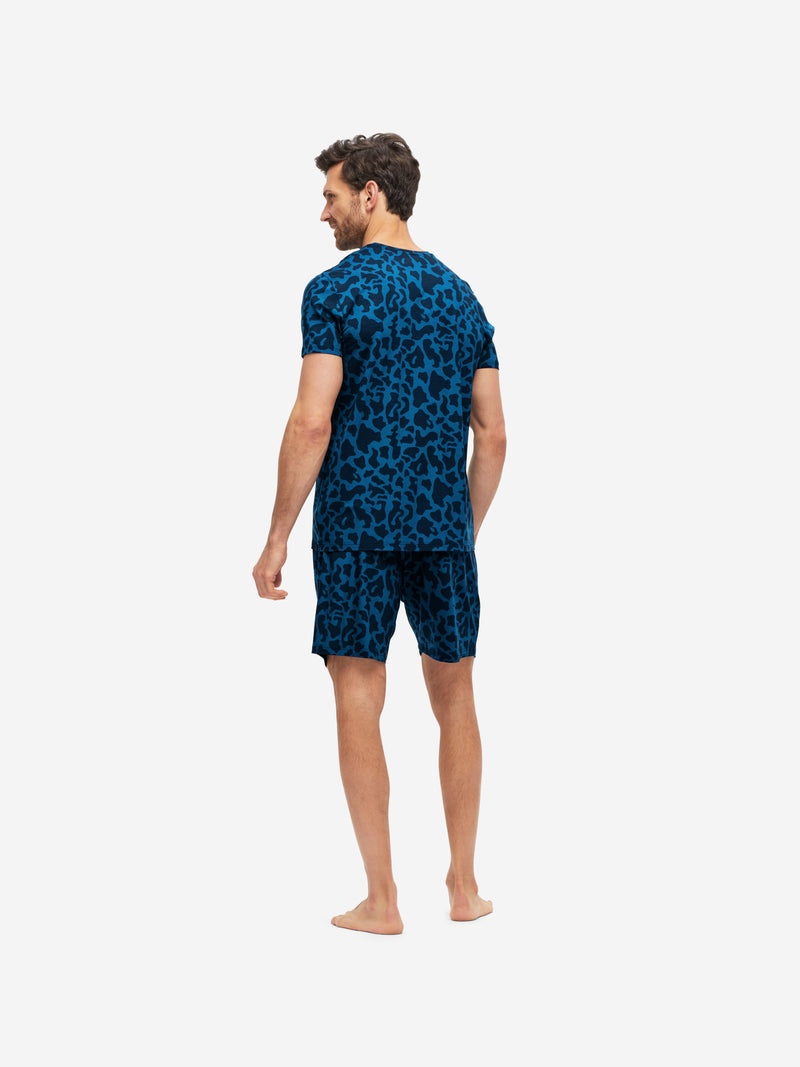 Men's T-Shirt London 7 Micro Modal Stretch Navy - 6