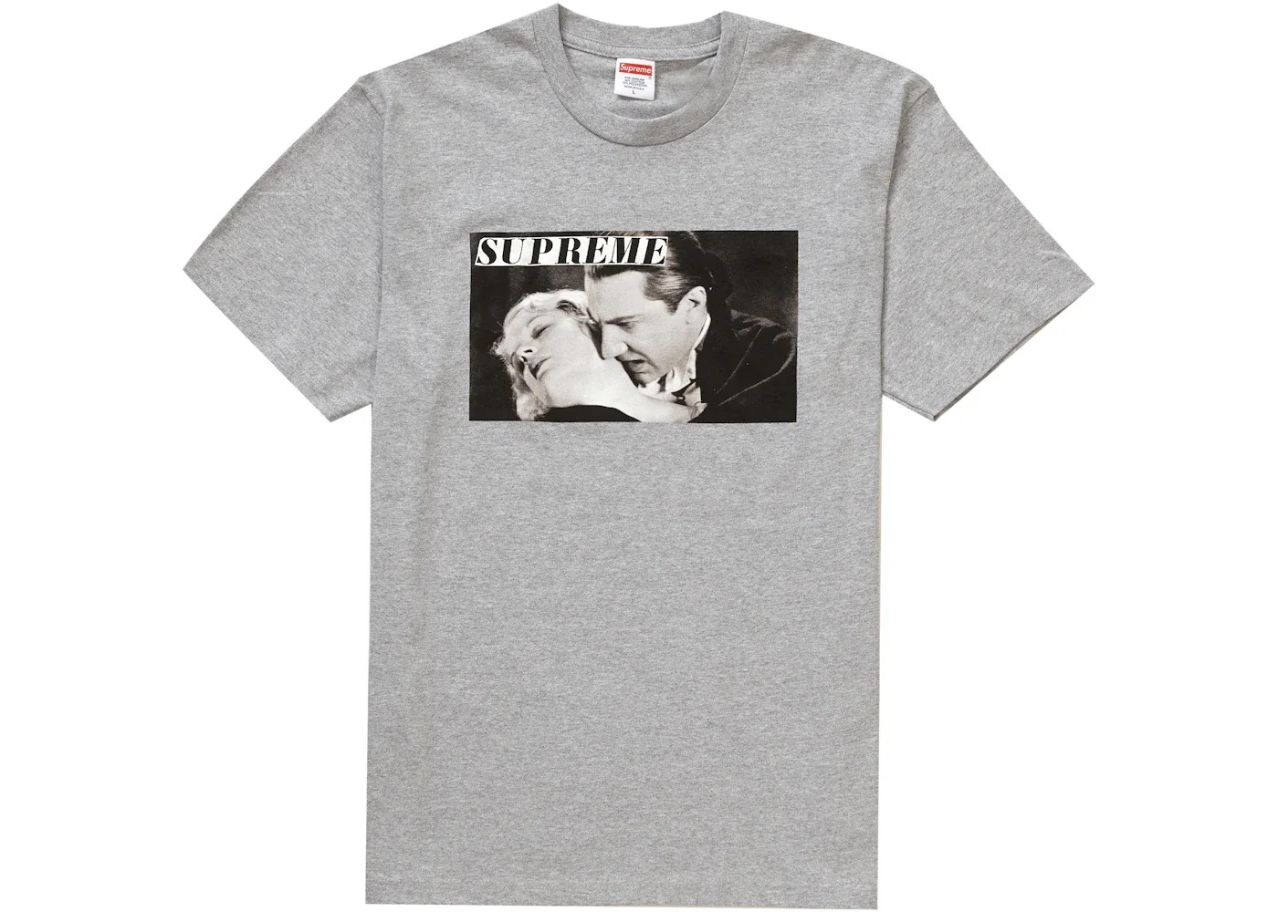 Supreme Bela Lugosi Tee Heather Grey - 1