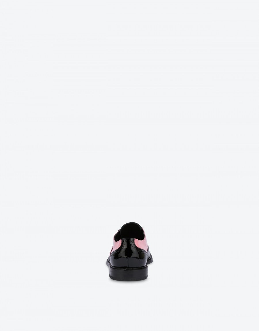 MOSCHINO BROGUE OXFORD SHOES - 3