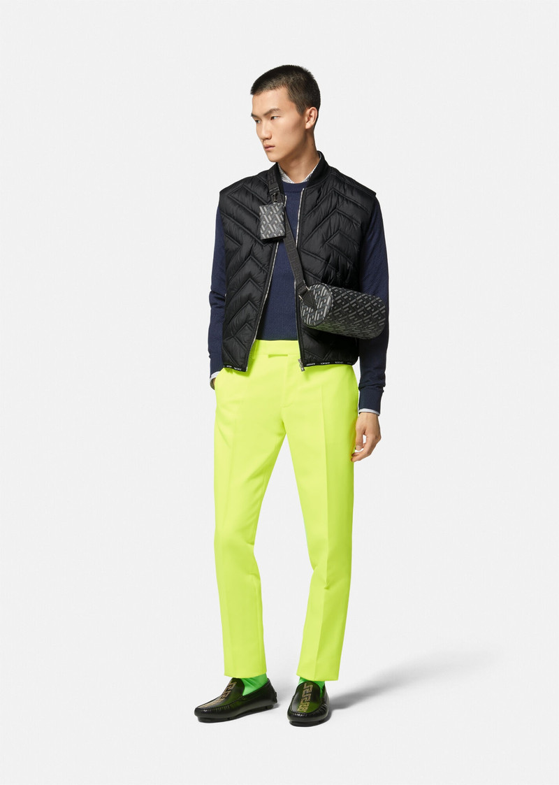 VERSACE La Greca Puffer Vest outlook