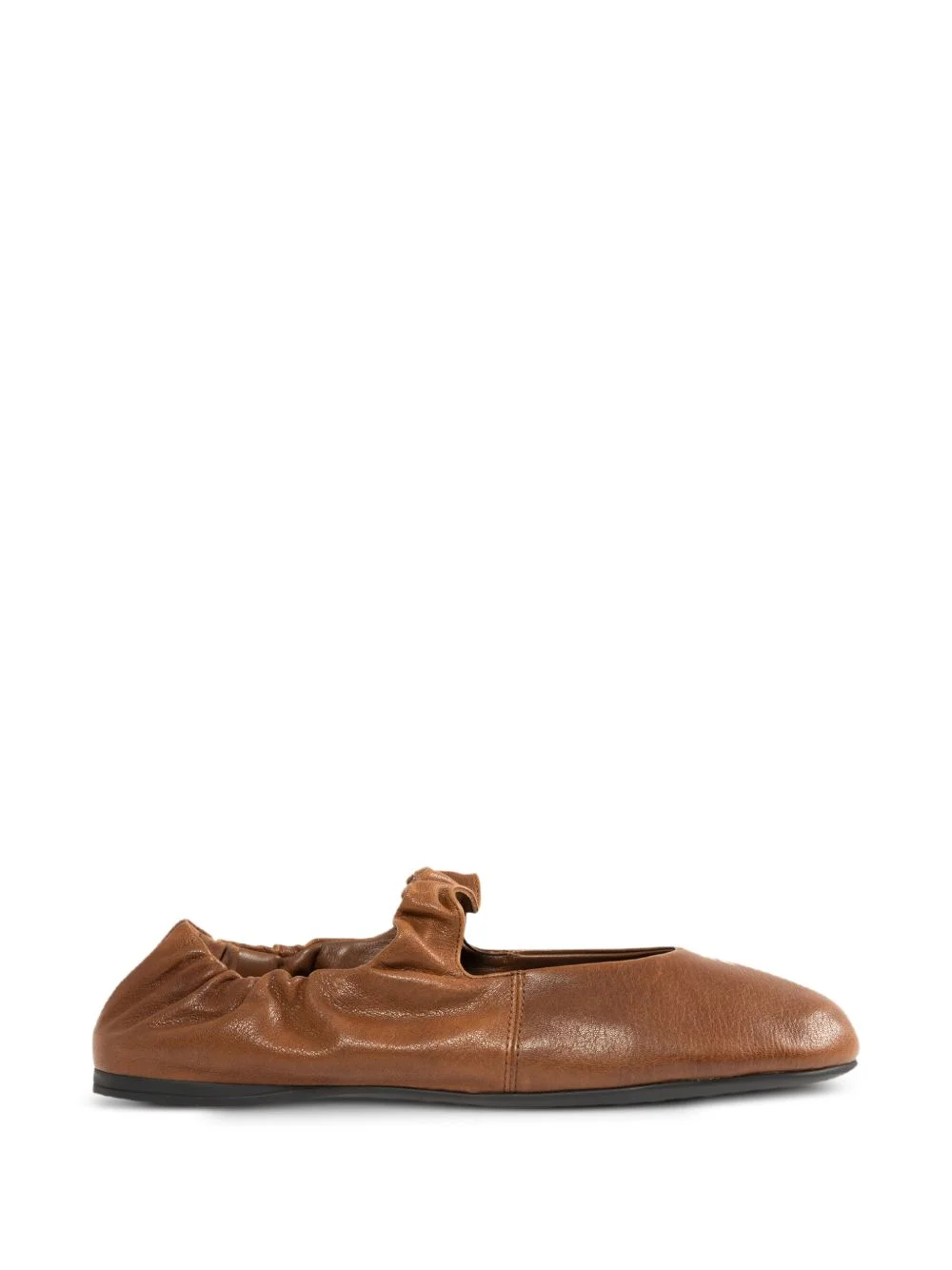 leather ballet flats - 1