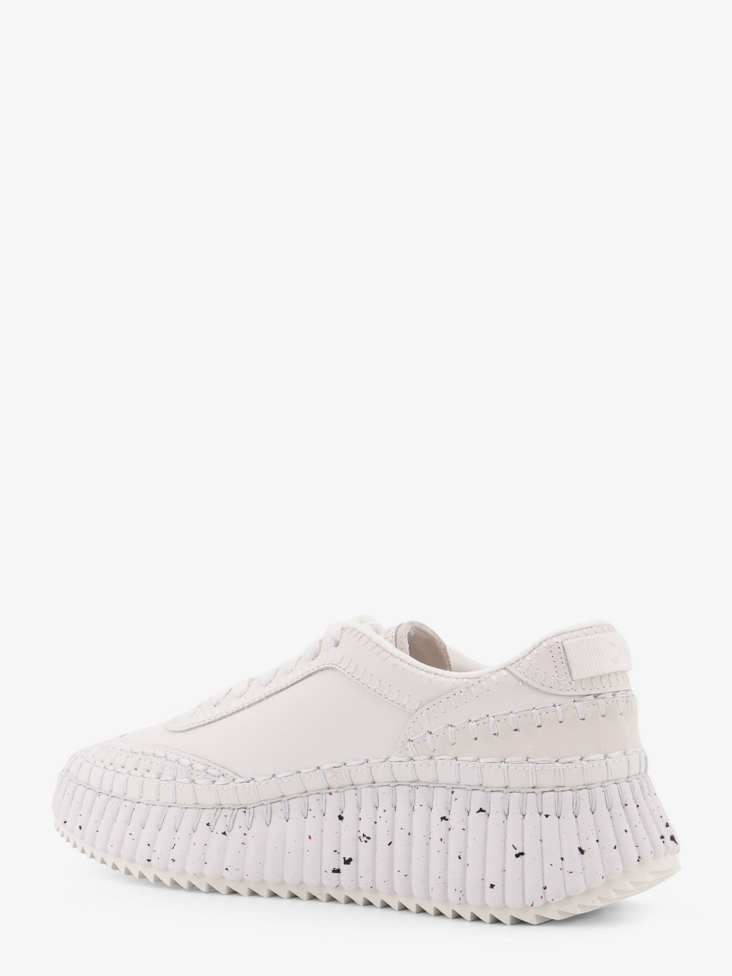 CHLOE' - Chloe' Nama Low-Top Leather Sneakers - 3