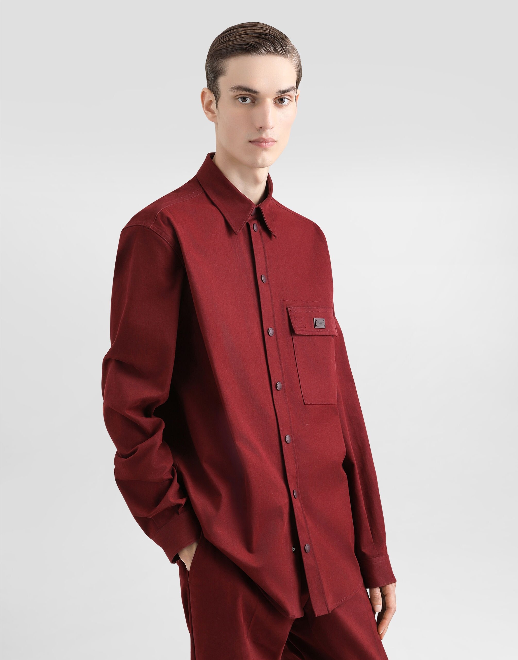 Cotton shirt with tag - 4