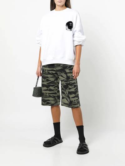 Alexander Wang camouflage knee-length shorts outlook