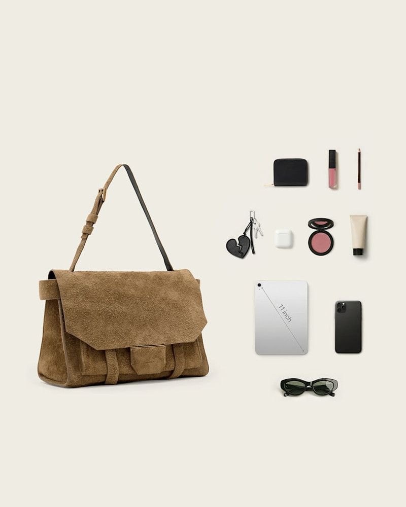 URSA SUEDE SATCHEL BAG 7