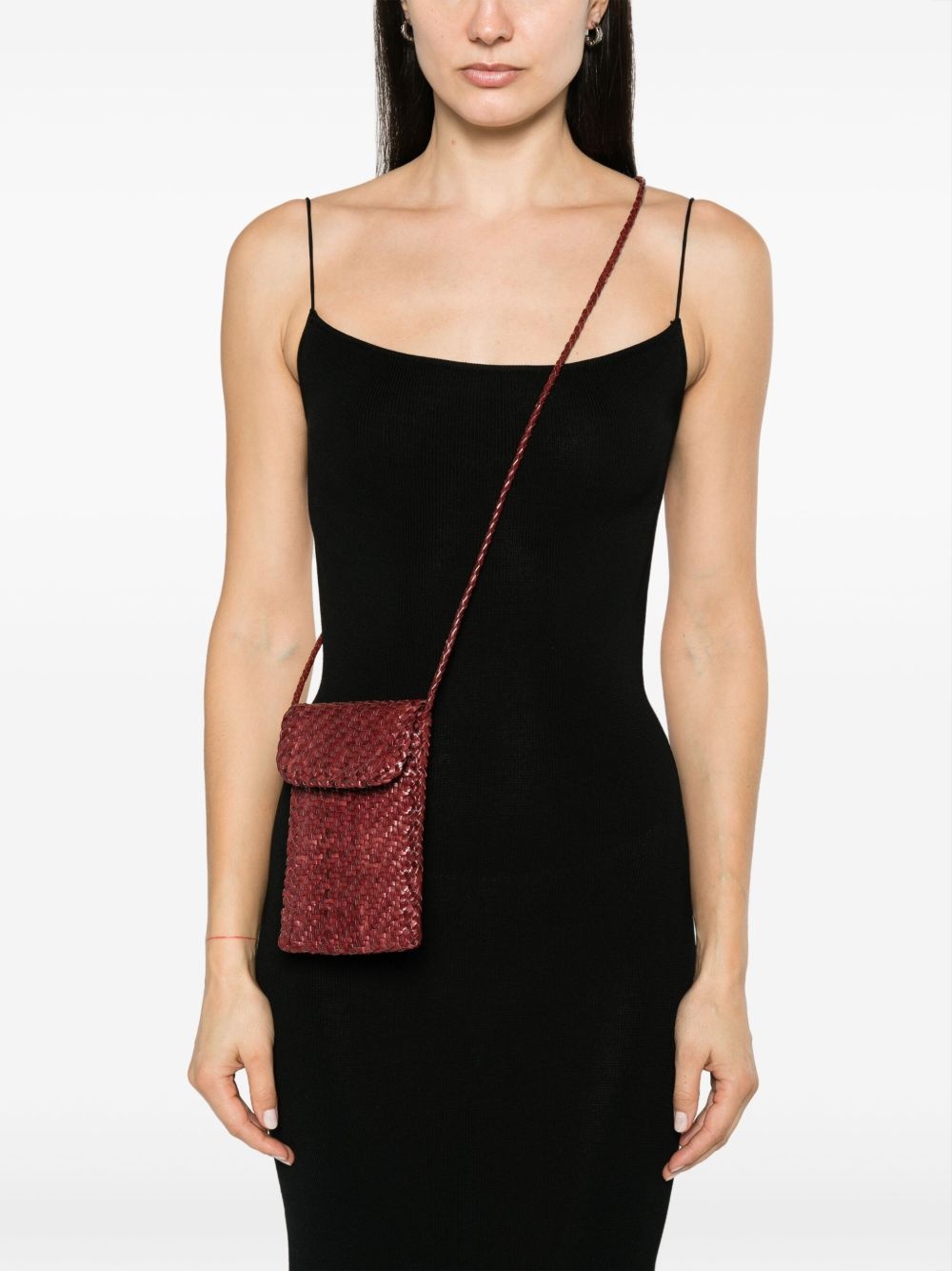Phone leather crossbody bag - 2