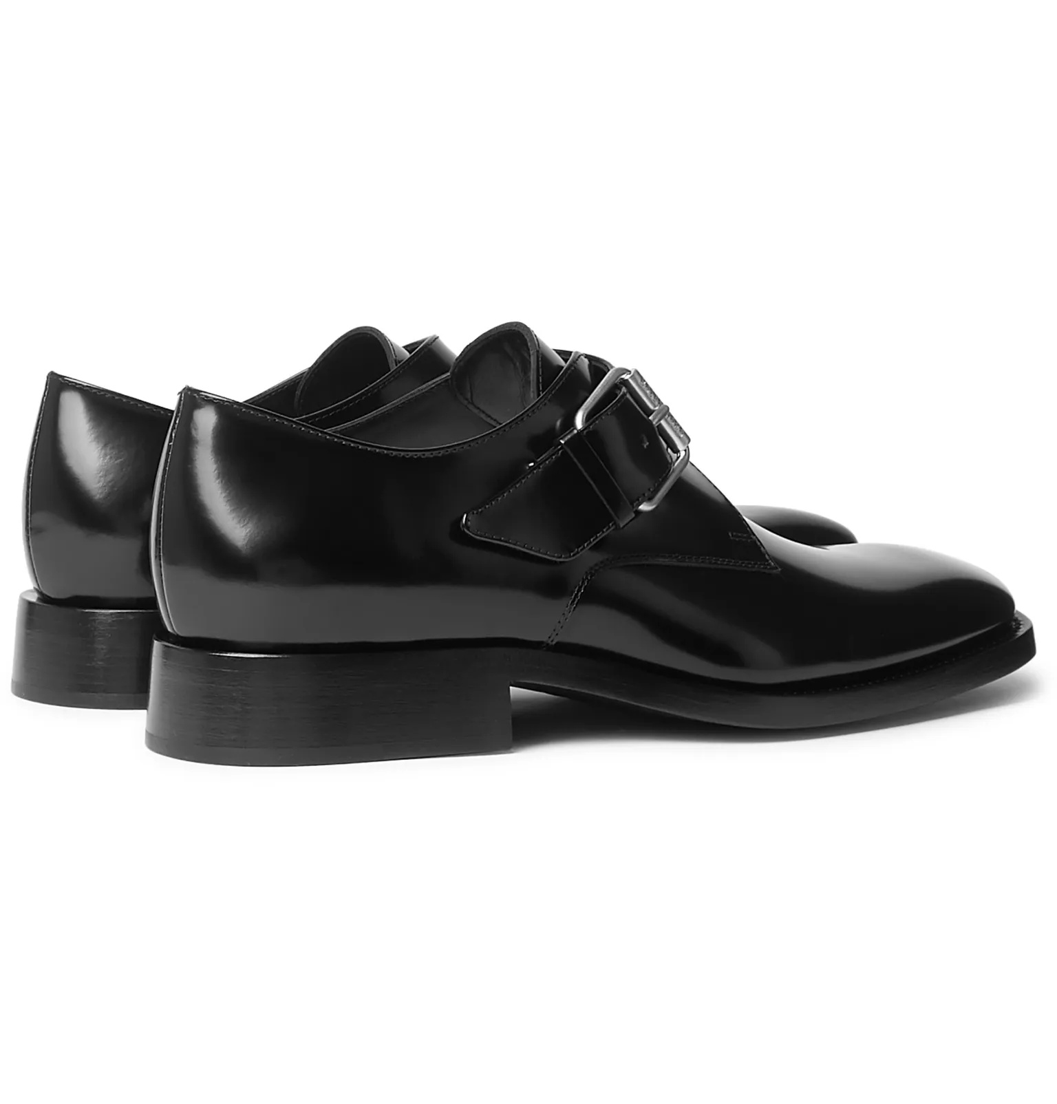 Patent-Leather Monk-Strap Shoes - 4