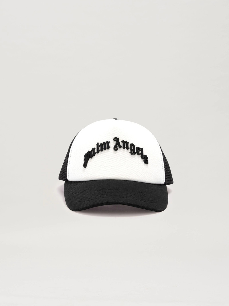 CURVED LOGO TRUCKER CAP 1