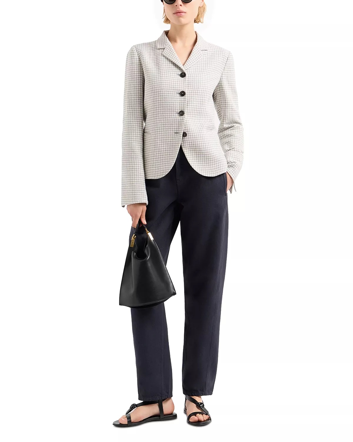 Houndstooth Blazer - 2