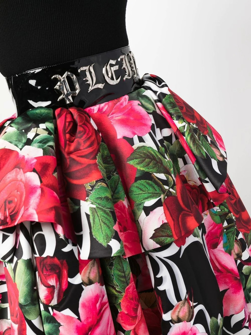 Blossom floral-print skirt 5