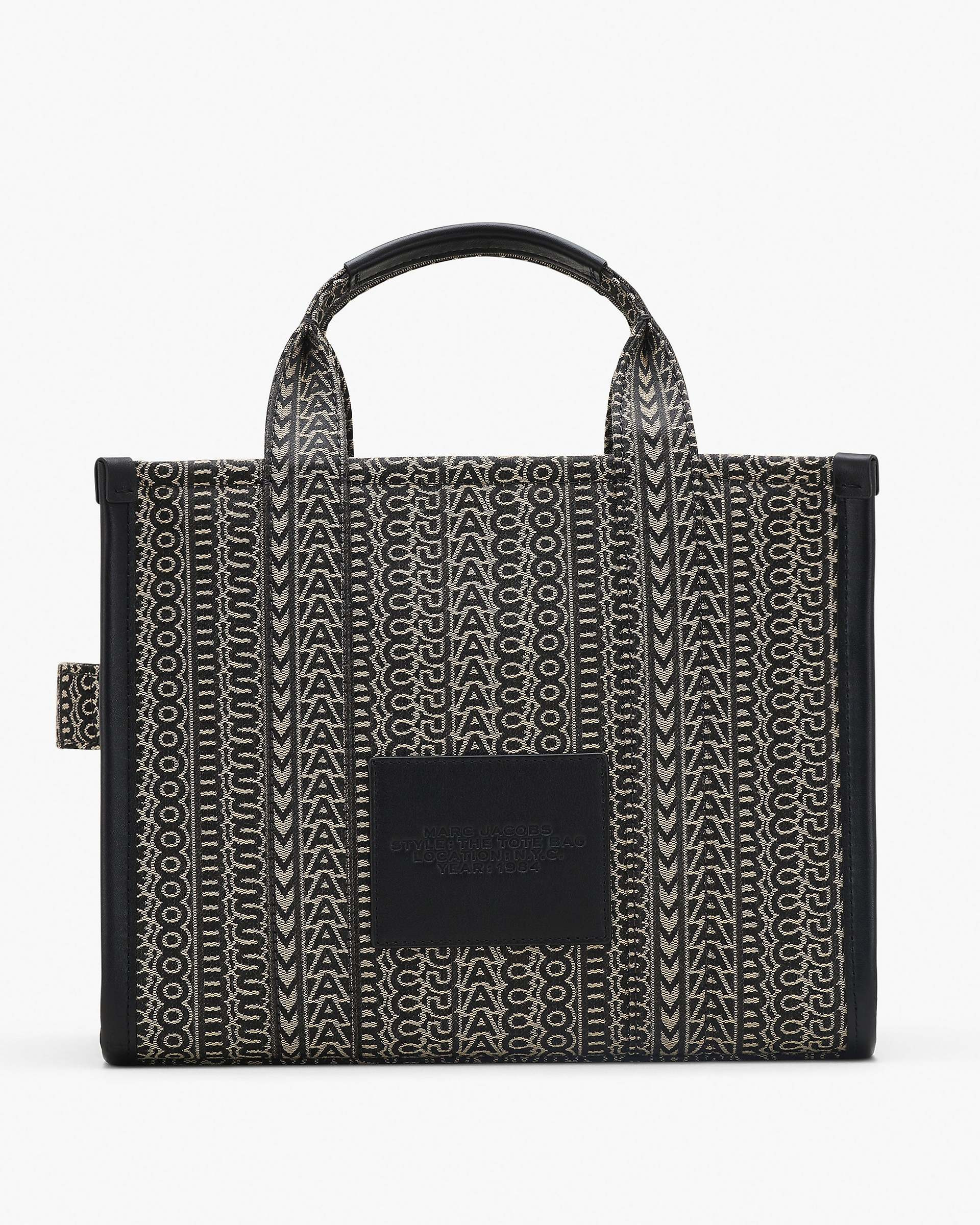 THE MONOGRAM JACQUARD MEDIUM TOTE BAG - 3