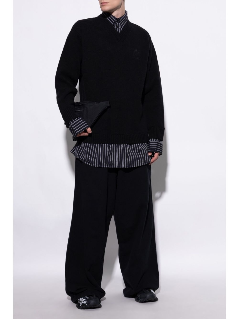 【送料&関税込】Balenciaga Layered Sweater BALENCIAGA layered sweater | REVERSIBLE