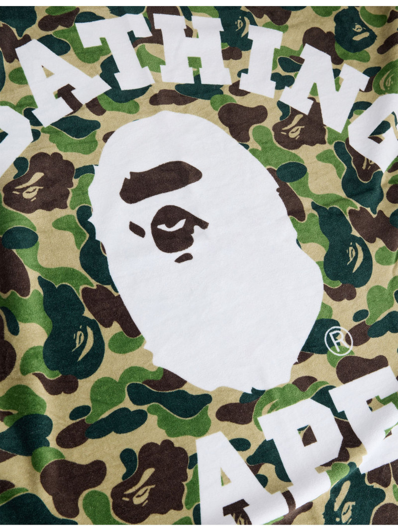 A BATHING APE® Abc Camo Cotton Beach Towel outlook