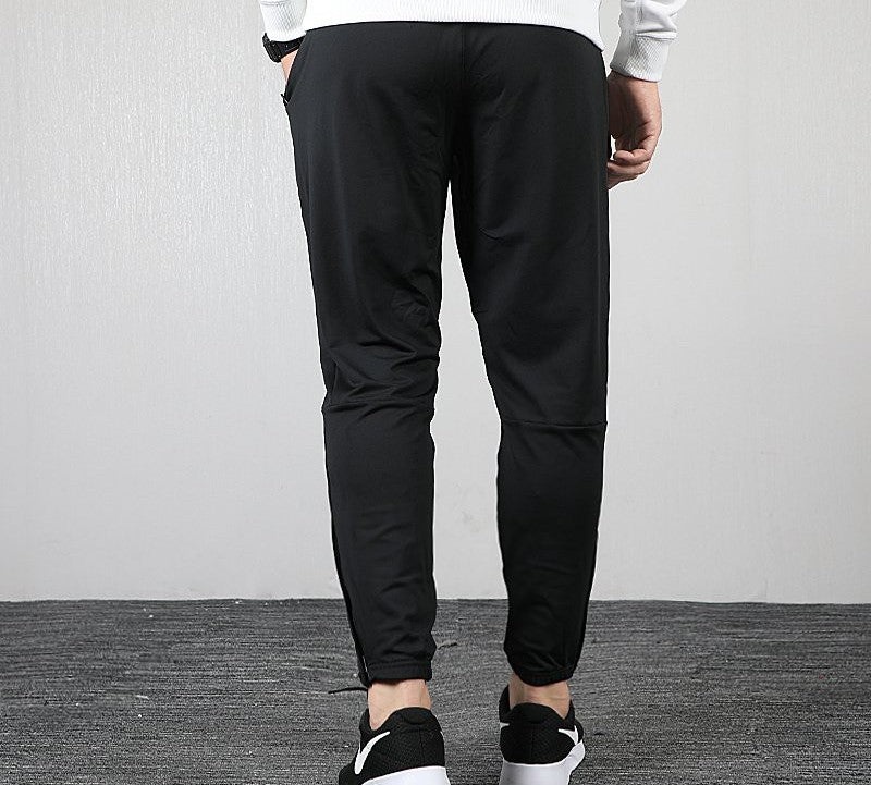 Nike Dri-fit Breathable Small Knit Sports Long Pants Black BV4818-010 - 5