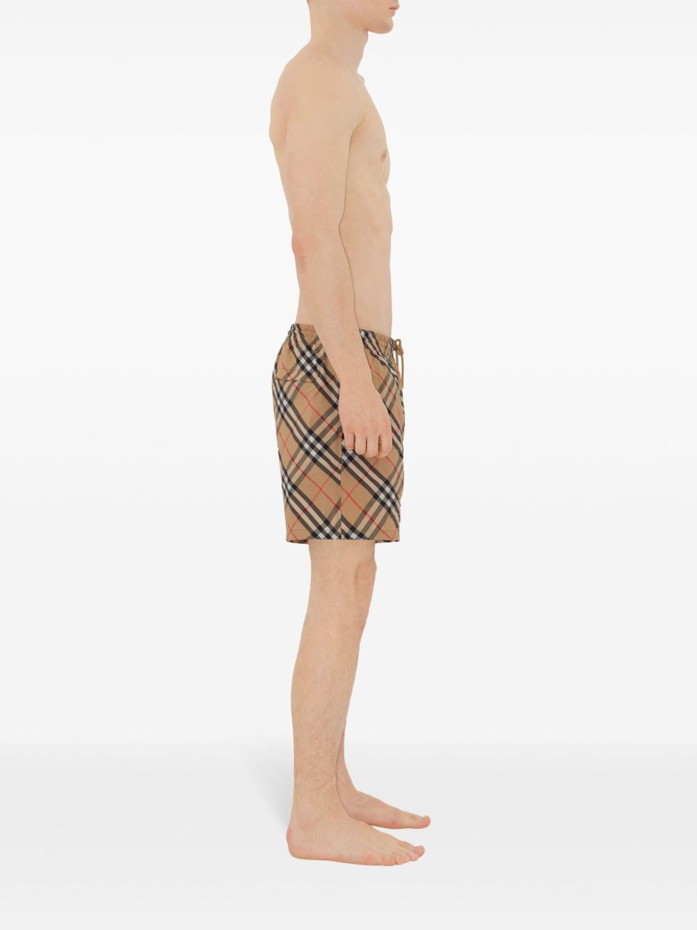 Checked Print Bermuda Shorts - 5
