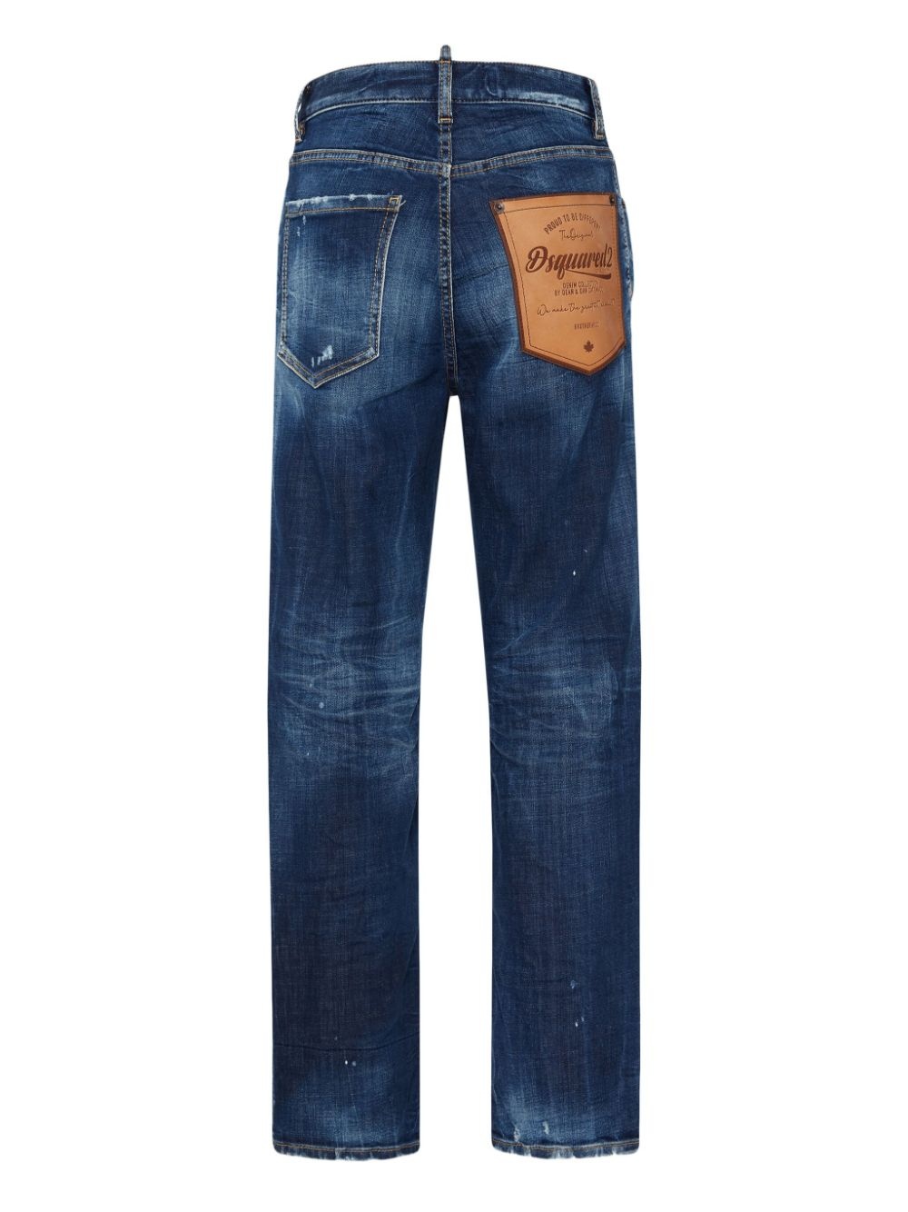 straight-leg jeans - 2