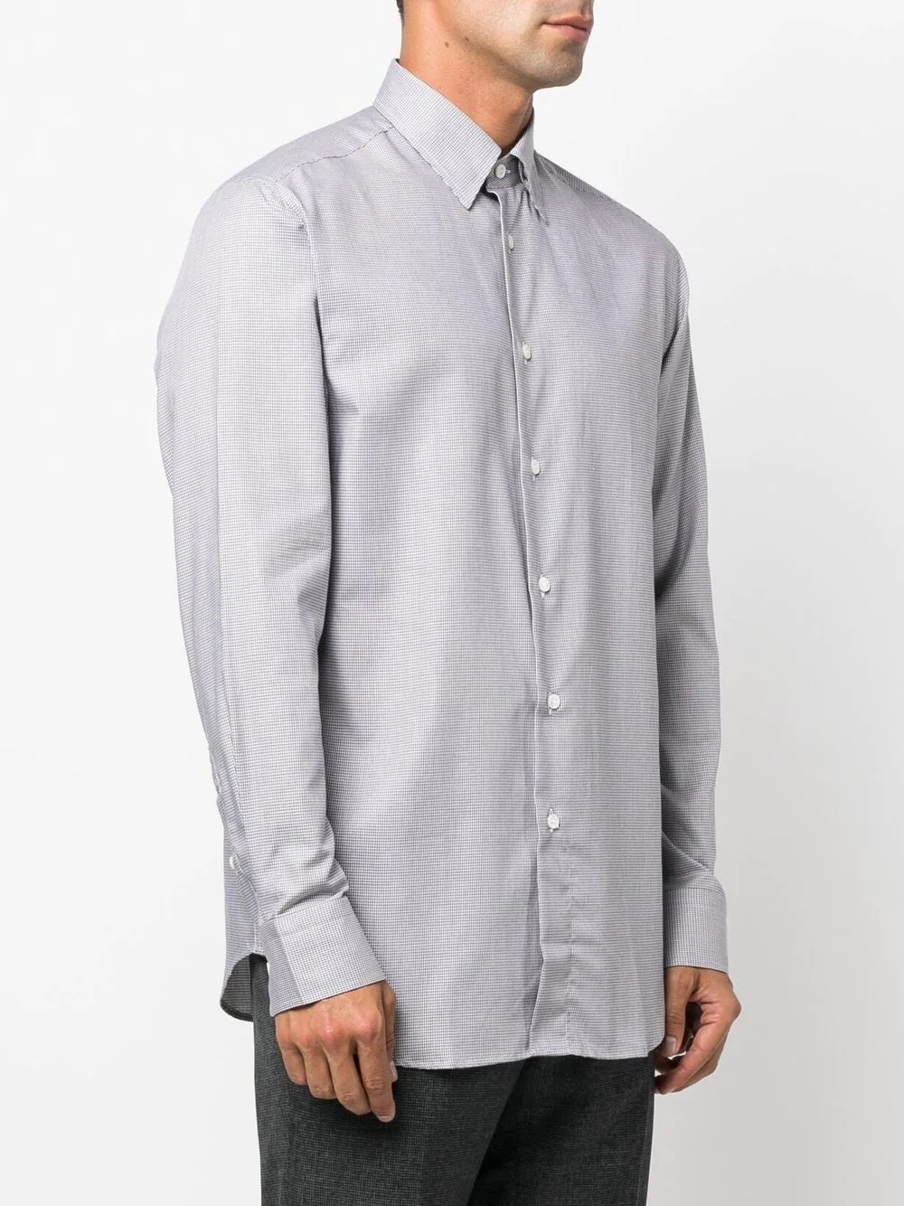 check button-down shirt - 3