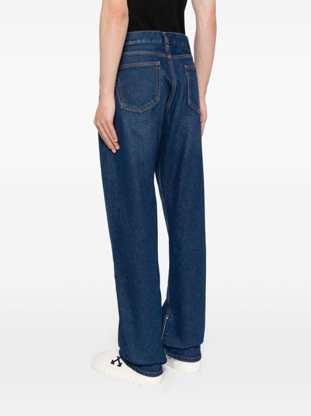Arr Tab Zip Det Skate wide-leg jeans - 4