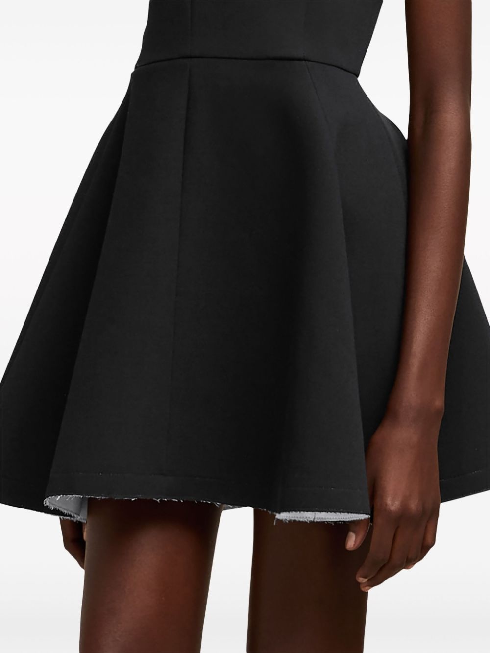 sleeveless virgin-wool minidress - 6