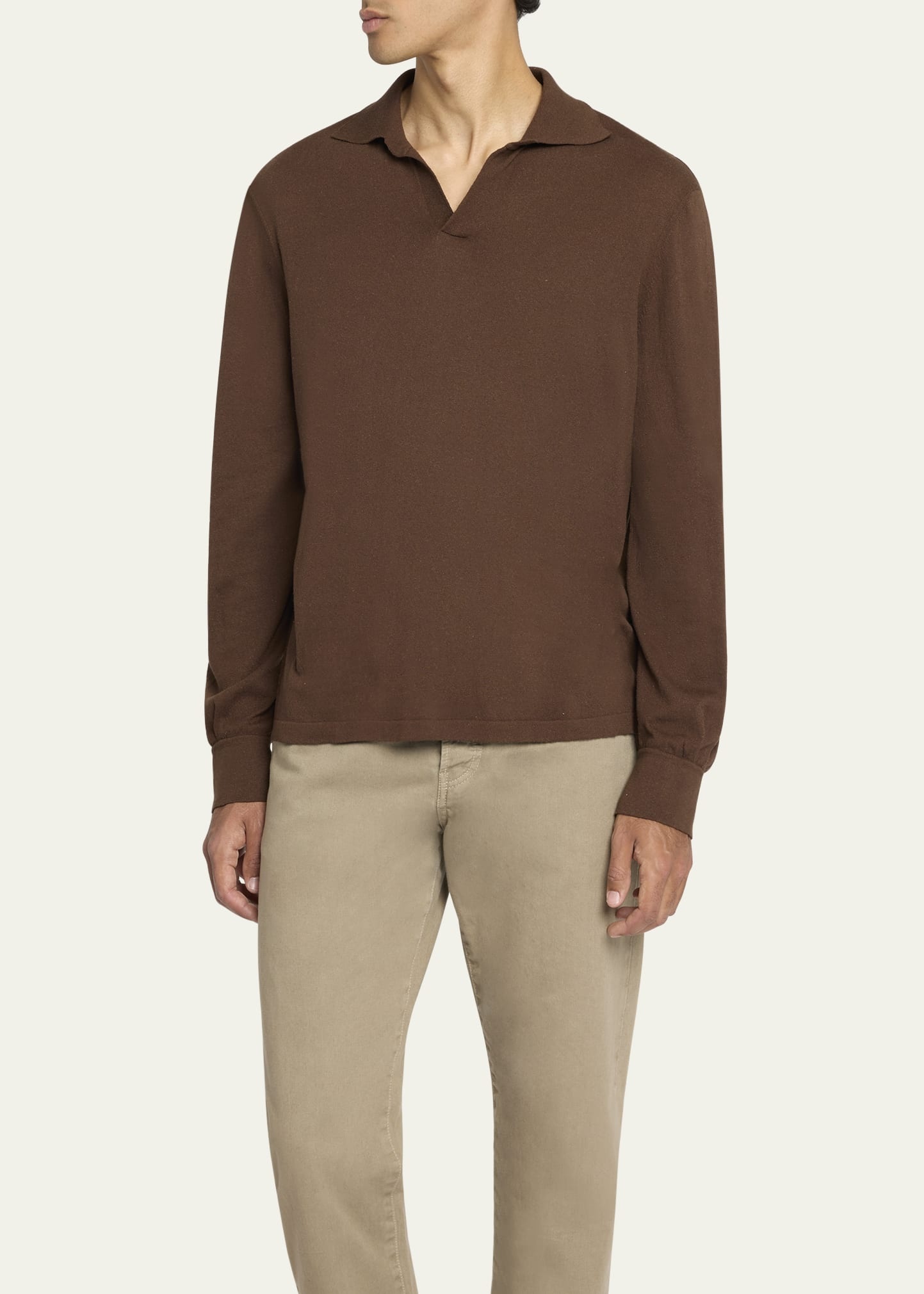Men's Stafford Silk Polo Shirt - 4