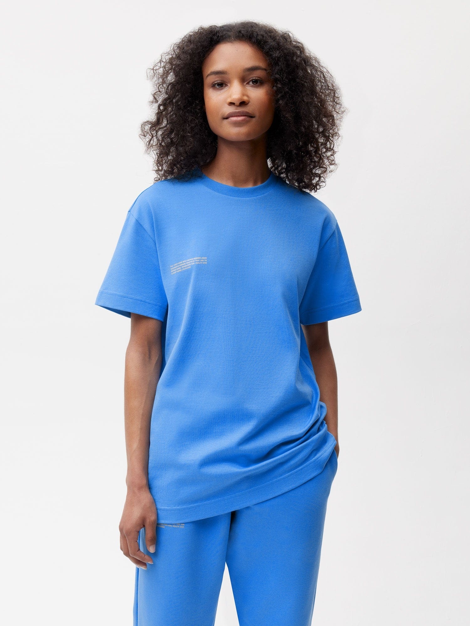 Womens In Conversion Cotton 365 T-shirt - Water Blue - 2