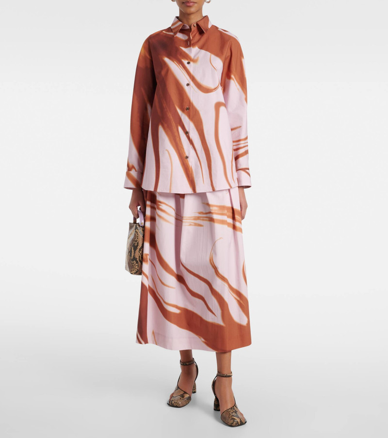 Dries Van Noten Printed cotton shirt outlook