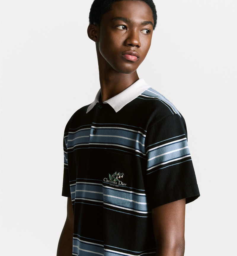 Christian Dior Couture Lily of the Valley Polo Shirt 2