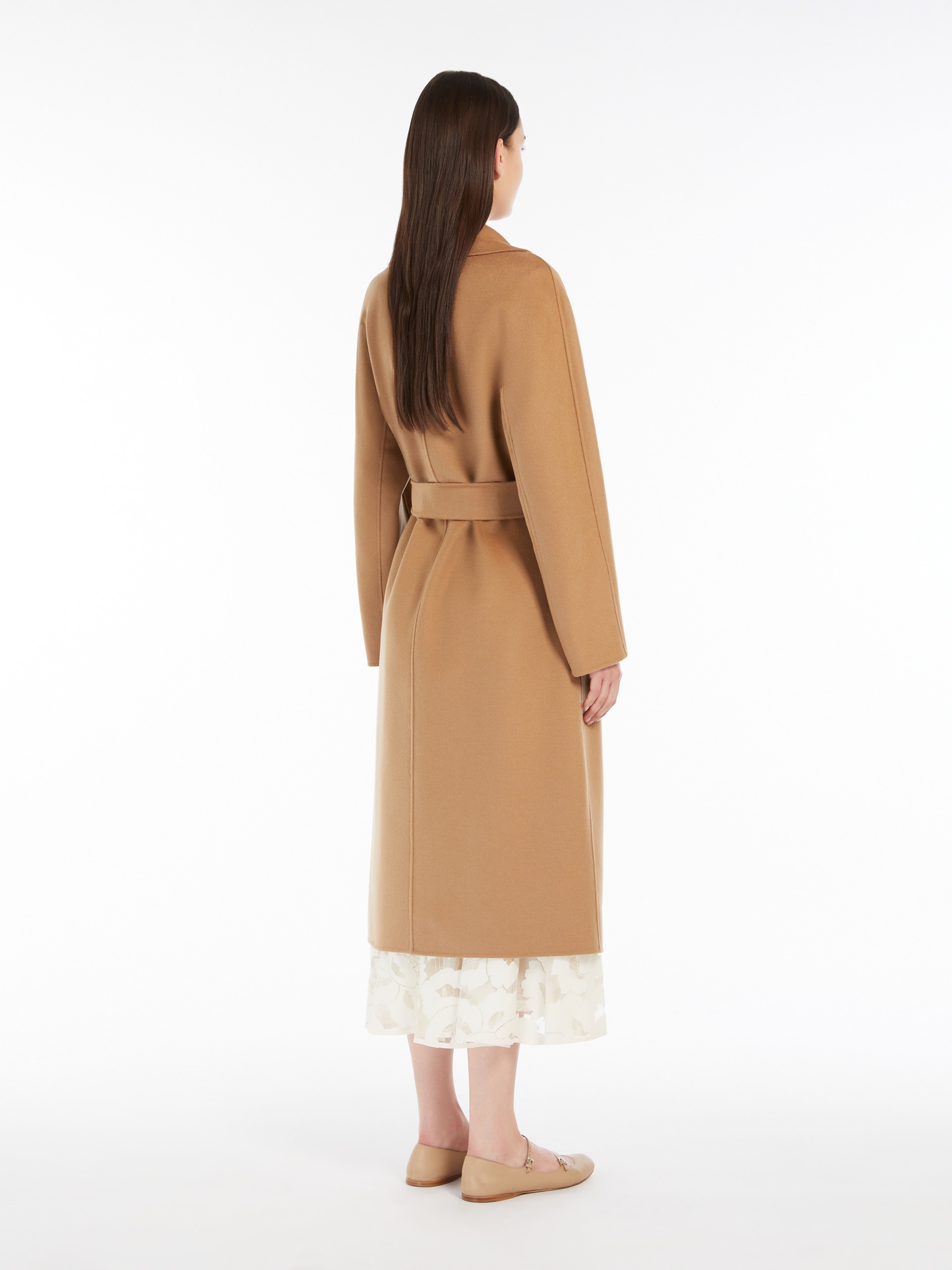 CLES Wool, cashmere and silk wrap coat - 4