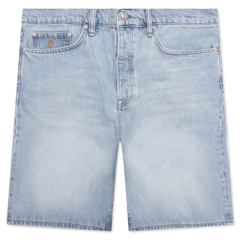 BIG OL SHORTS DENIM - LIGHT WASHED - 1