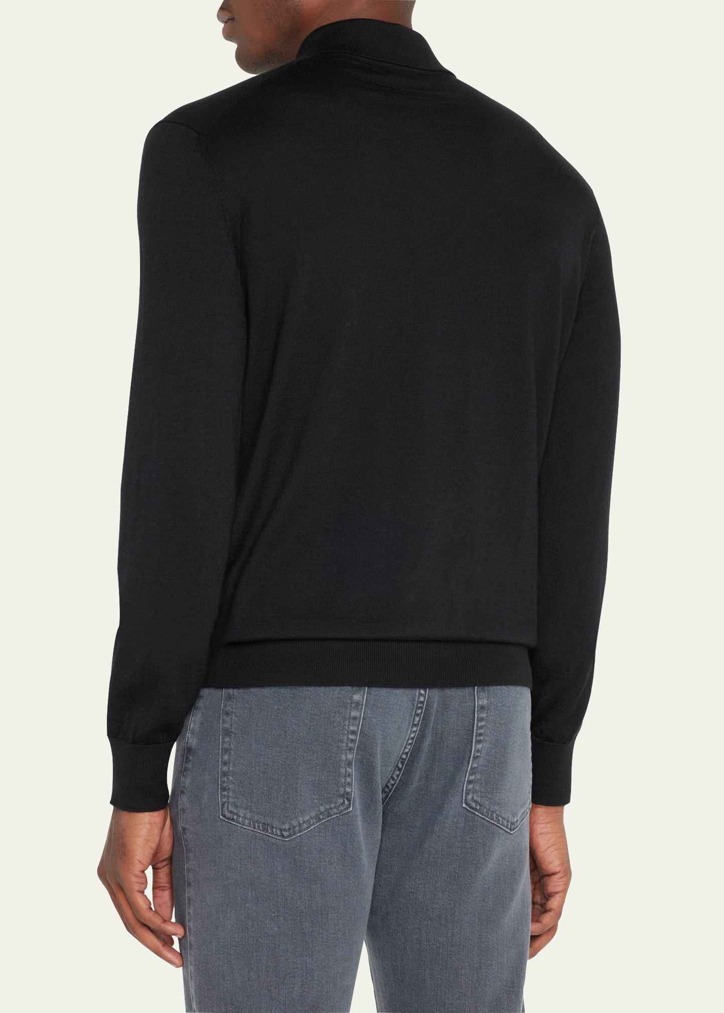 Men's Cashmere-Silk Polo Shirt - 3