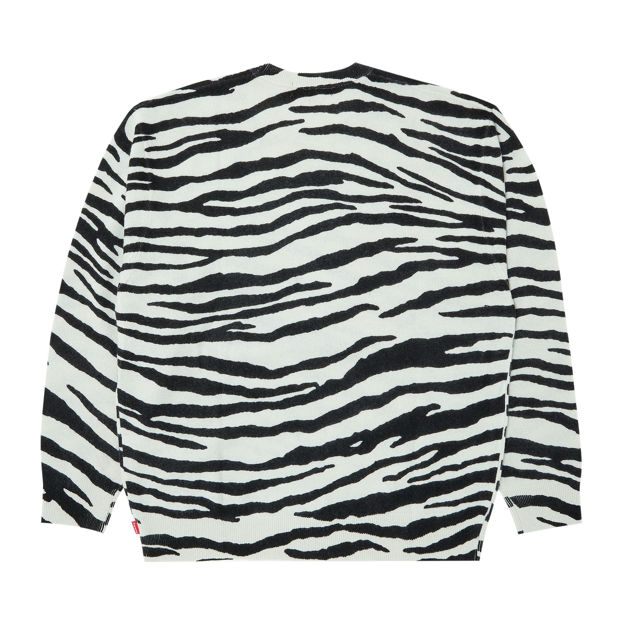 Supreme Cashmere Sweater 'Zebra' - 2