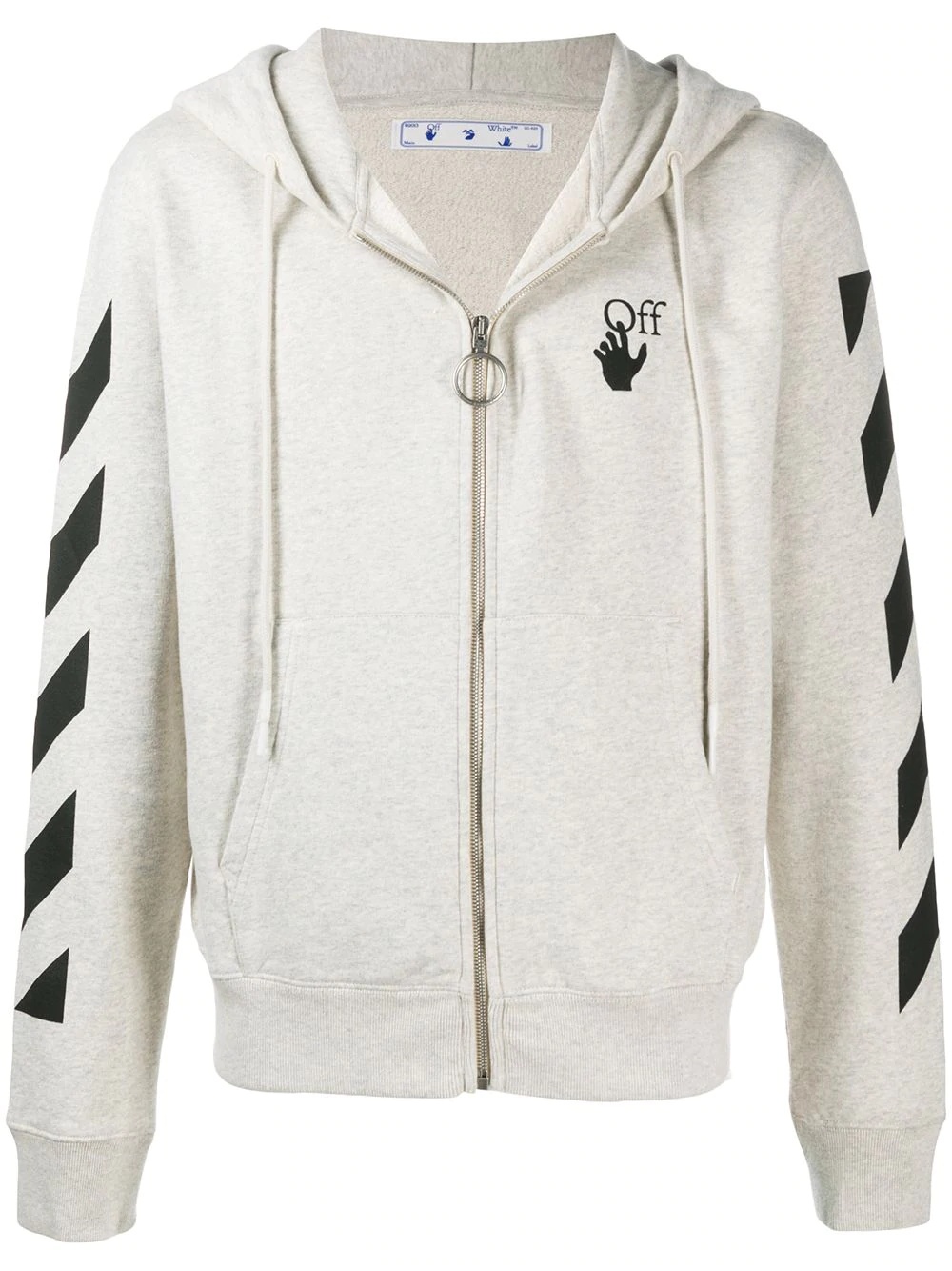 Agreement zip-up hoodie - 1