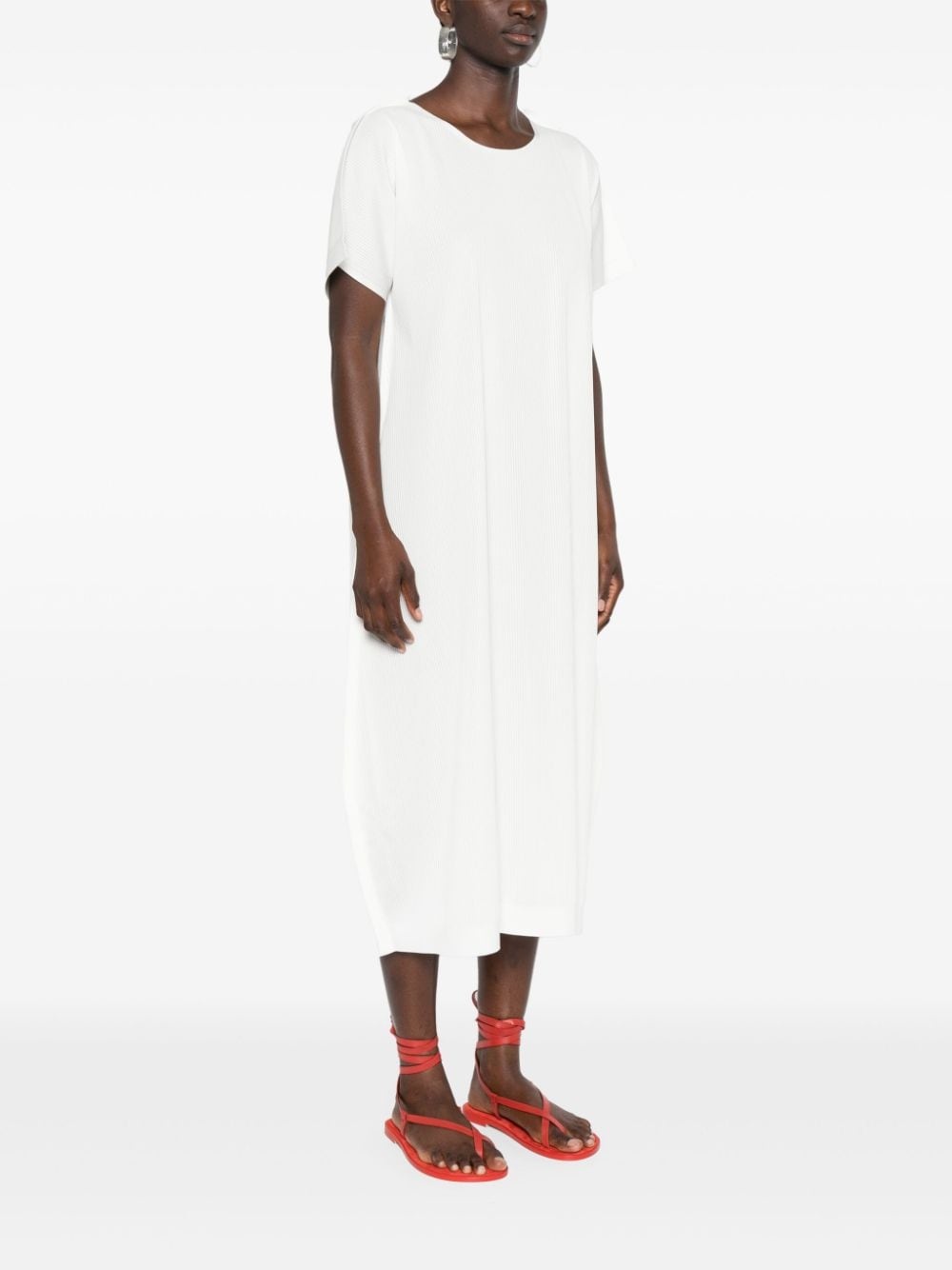 A-Poc Form ribbed midi dress - 3